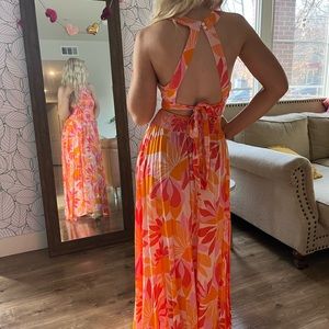 stunning queen summer maxi dress